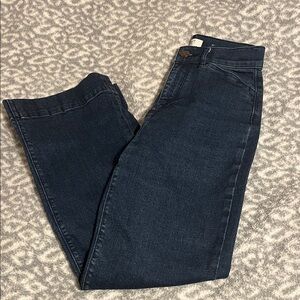 LOFT Dark Indigo Straight Leg Jeans